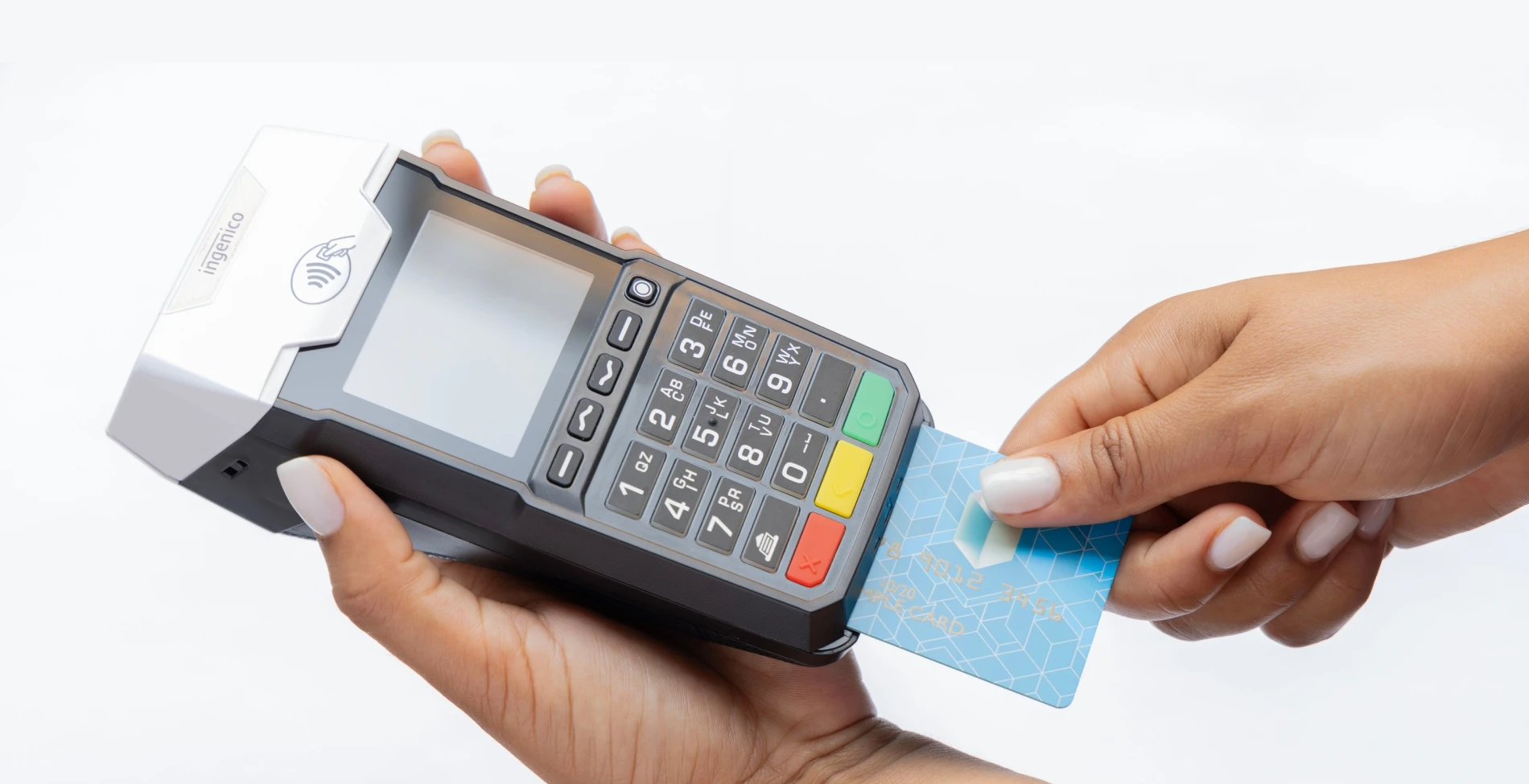 Fornecemos terminais de pagamento automático