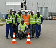 Training Course Safety Auxiliary Crane Operation (Truck Loader), conducted by ISQapave, in December 2016