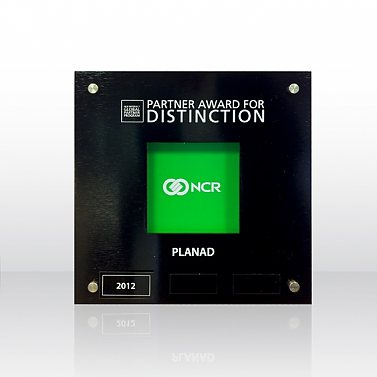 Prize “Partner Award for Distinction 2012” from NCR. 