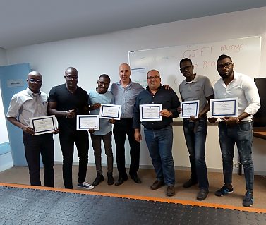 Training in “ATM Self Serv 66xx – Module Repair”, imparted by Bytes Managed Solutions, in South Africa, from 2 October to 13 October 2017